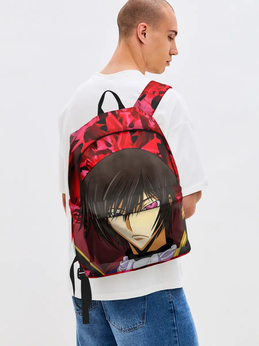 Рюкзак джинсовый / GODE GEASS textured