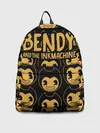 Рюкзак джинсовый / Bendy And The Ink Machine