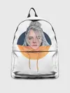 Рюкзак джинсовый / Billie Eilish art 1