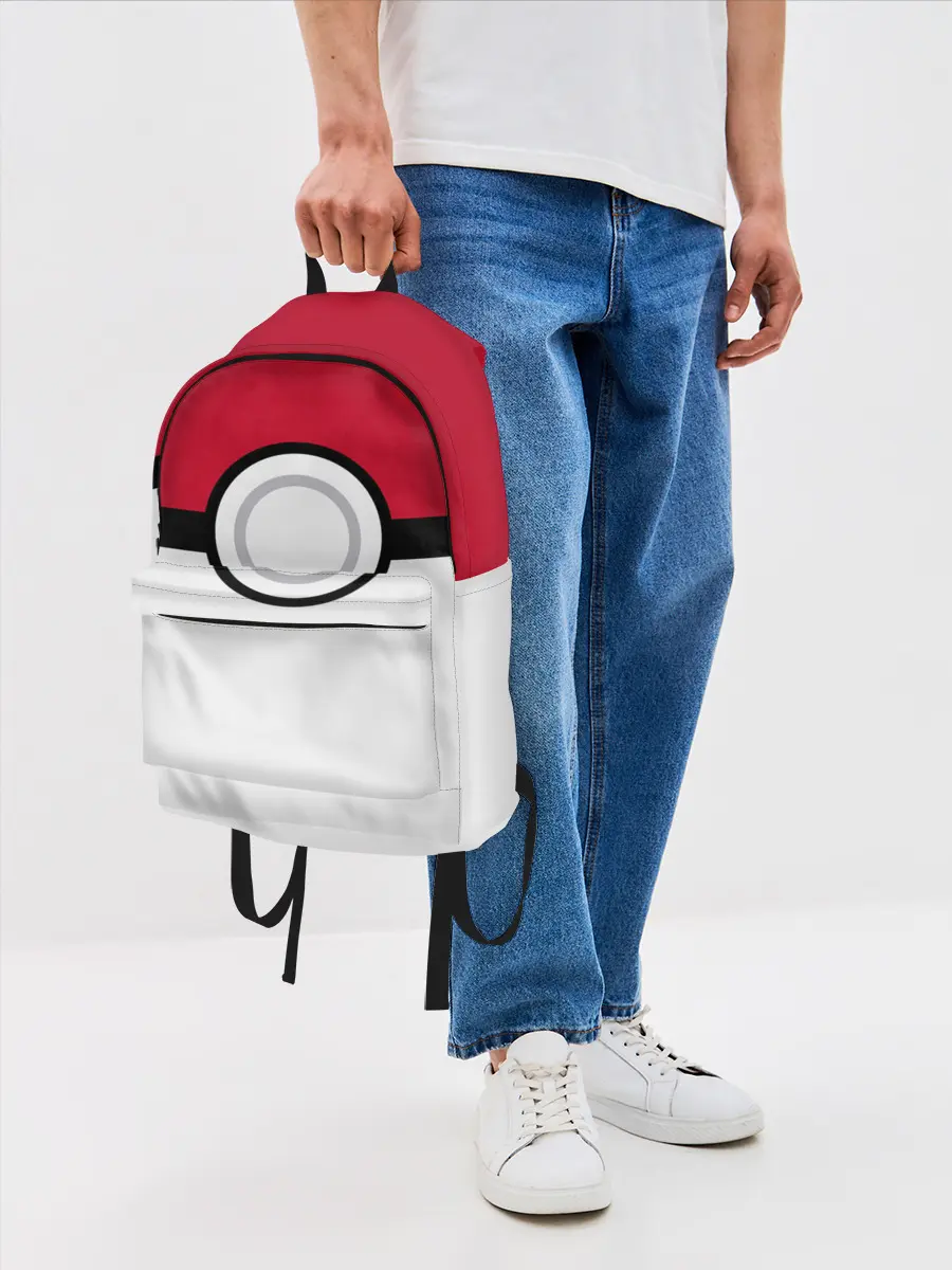 Рюкзак джинсовый / Покебол