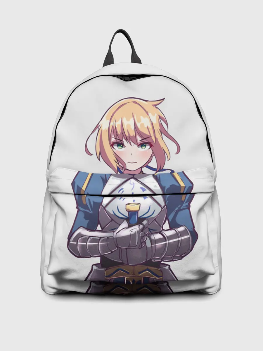 Рюкзак джинсовый / Девушка рыцарь