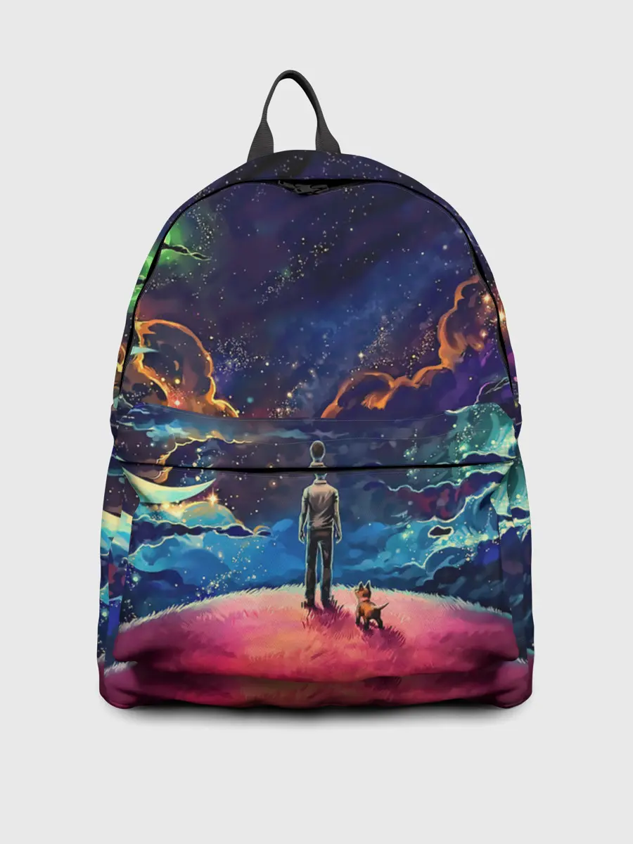 Рюкзак джинсовый / Арт