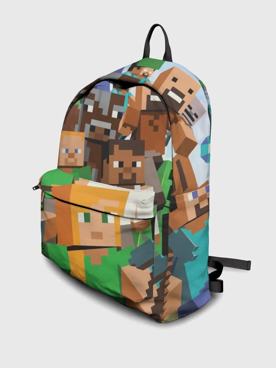 Рюкзак джинсовый / MINECRAFT
