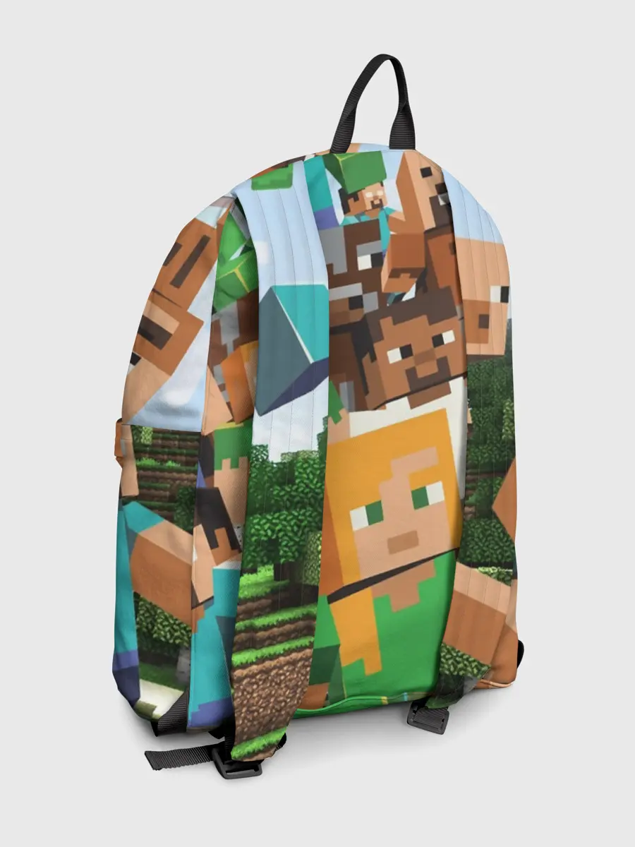 Рюкзак джинсовый / MINECRAFT