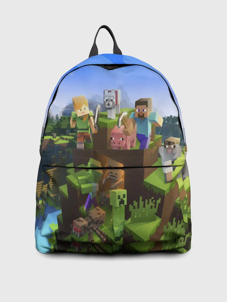 Рюкзак джинсовый / MINECRAFT