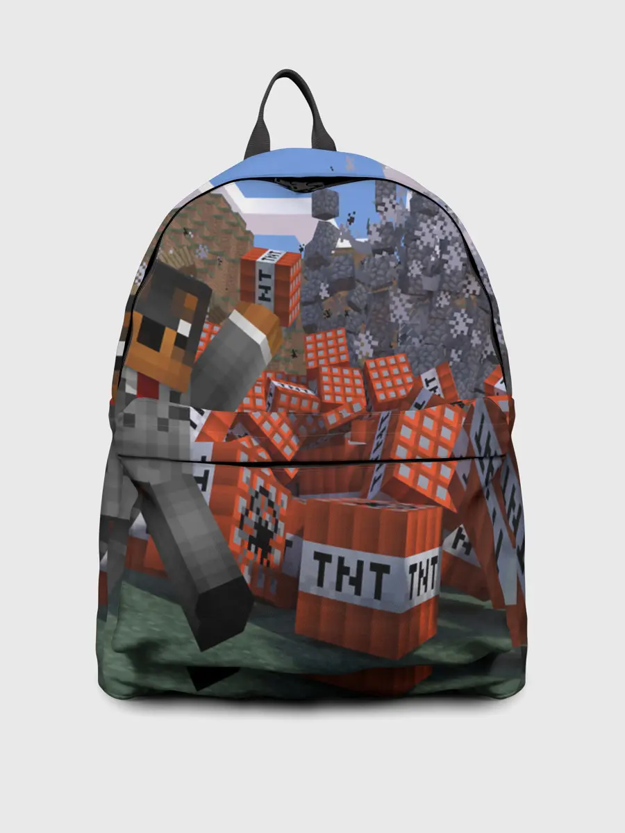 Рюкзак джинсовый / MINECRAFT