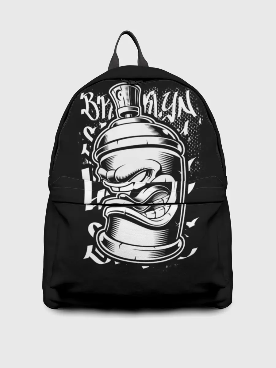 Рюкзак джинсовый / Баллон граффити