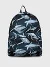 Рюкзак джинсовый / Акулы