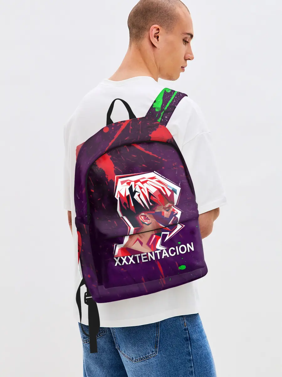 Рюкзак джинсовый / XXXTENTACION.