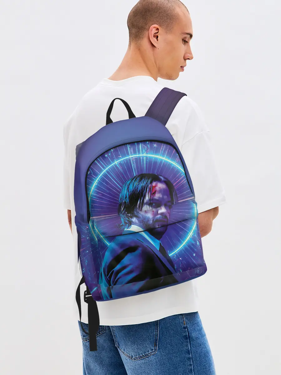 Рюкзак джинсовый / Джон Уик 3