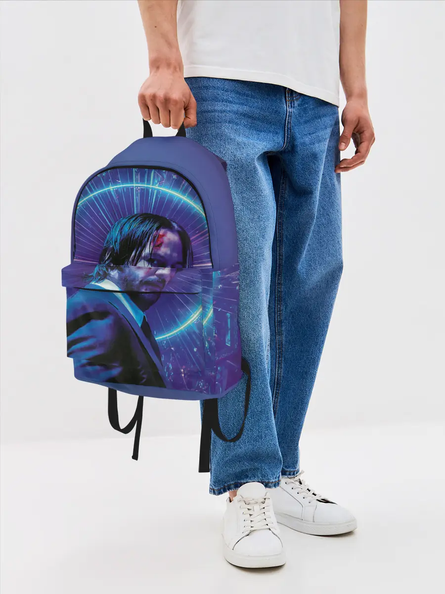 Рюкзак джинсовый / Джон Уик 3