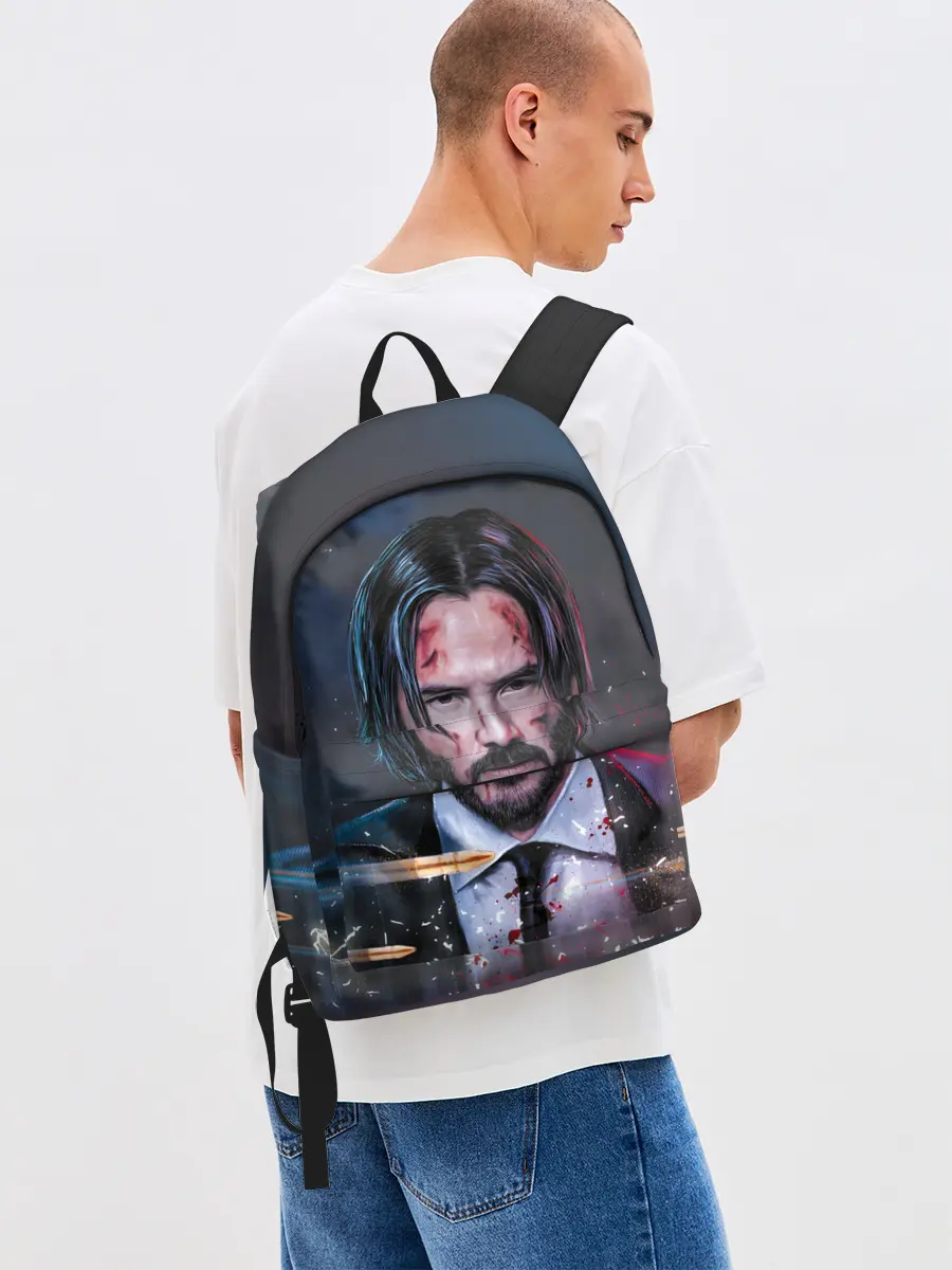 Рюкзак джинсовый / Джон Уик