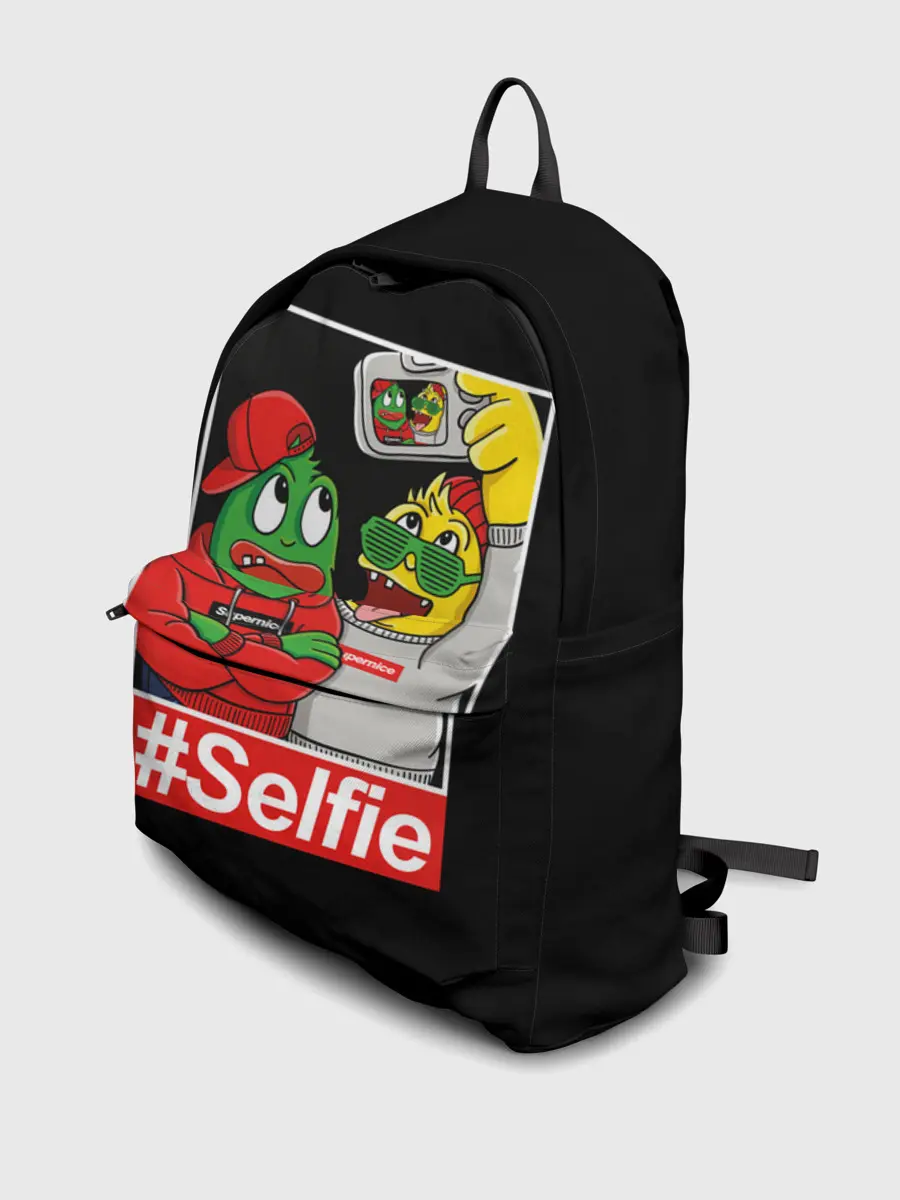 Рюкзак джинсовый / Селфи