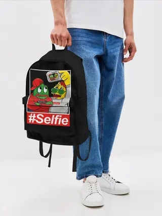 Рюкзак джинсовый / Селфи