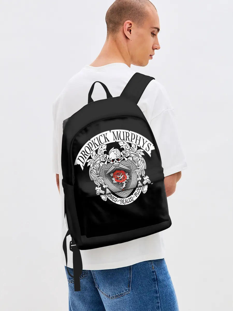 Рюкзак джинсовый / Dropkick Murphys