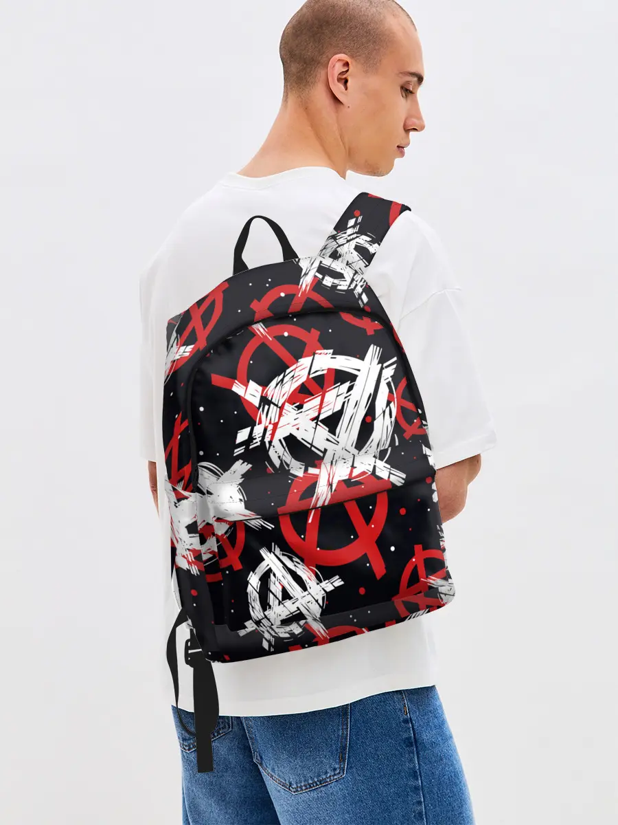 Рюкзак джинсовый / Анархия