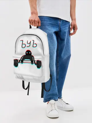 Рюкзак джинсовый / ЪУЪ GLITCH.