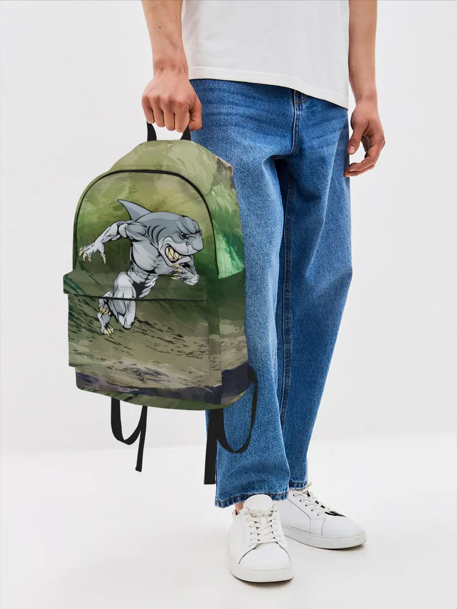 Рюкзак джинсовый / Great White