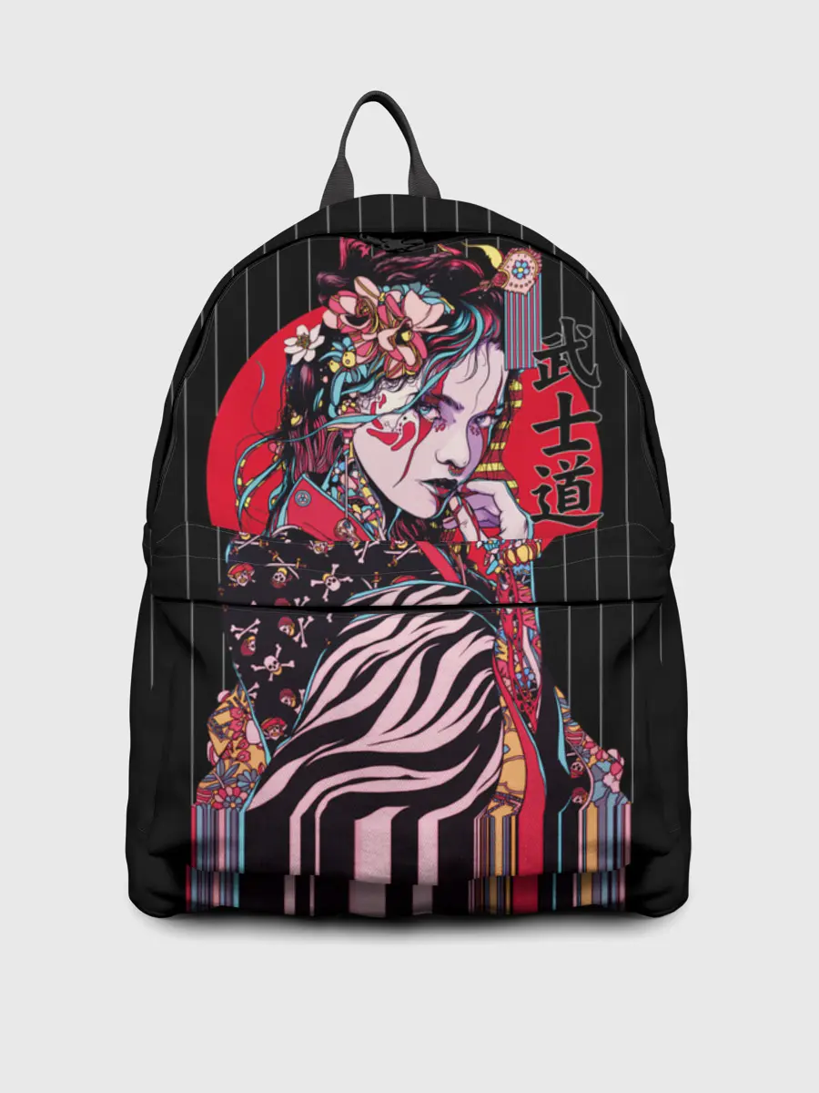 Рюкзак джинсовый / Гейша