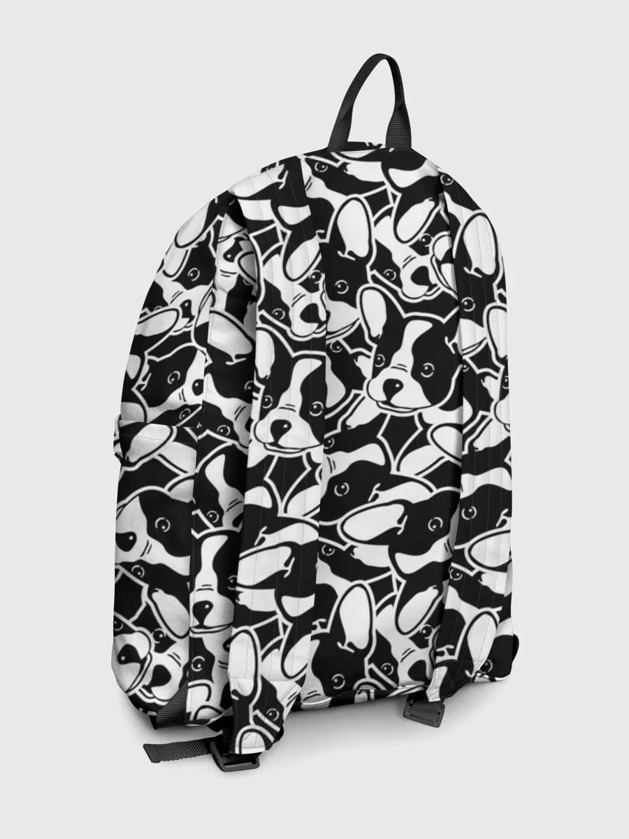 Рюкзак джинсовый / Забавные собаки