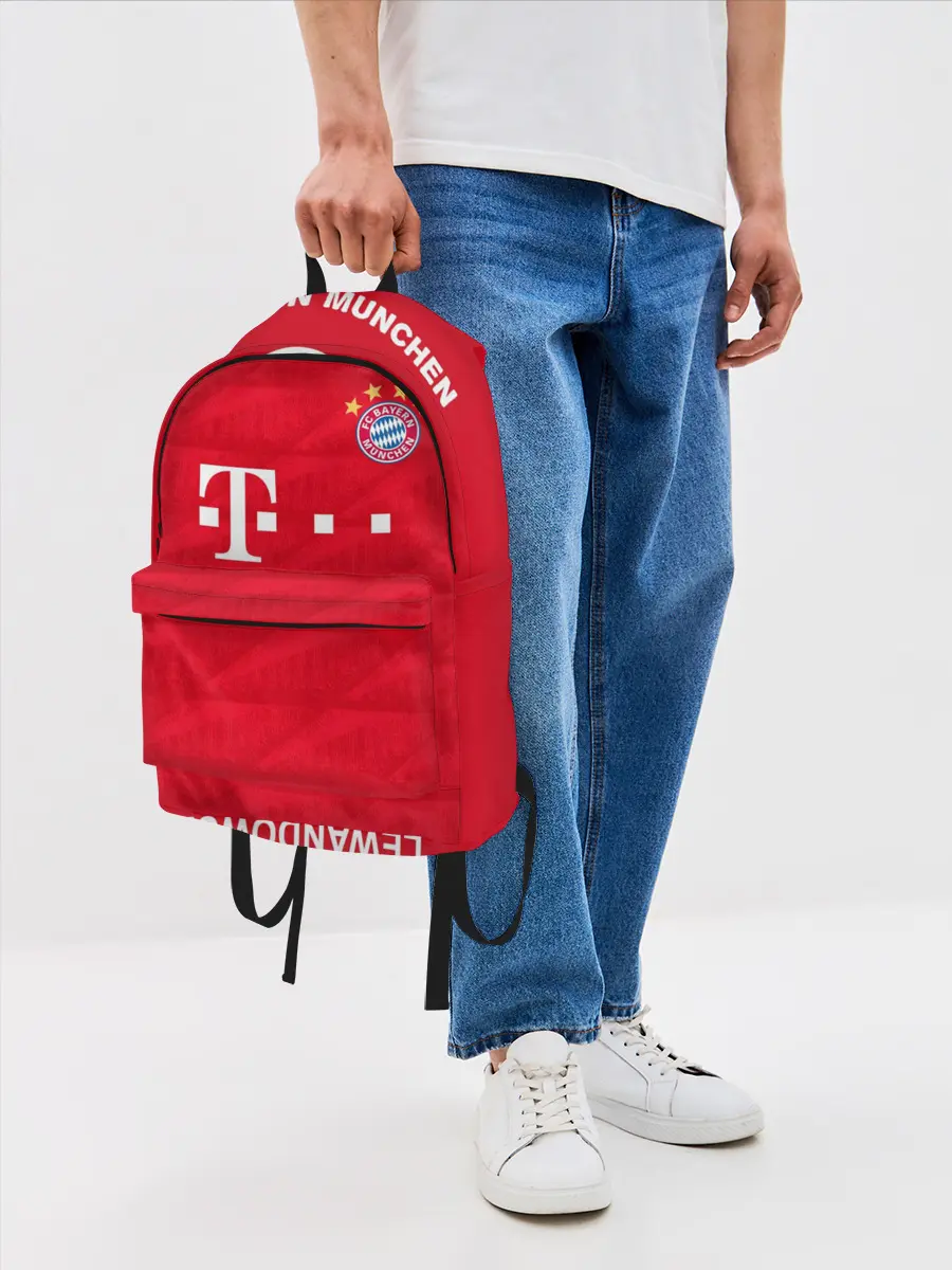 Рюкзак джинсовый / Lewandowski home 19-20