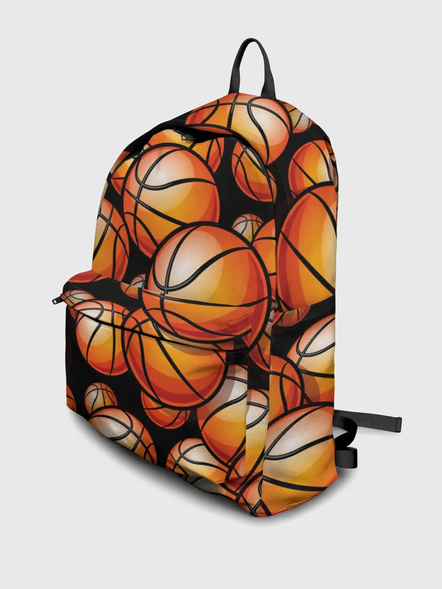 Рюкзак джинсовый / Баскетбольные мячи