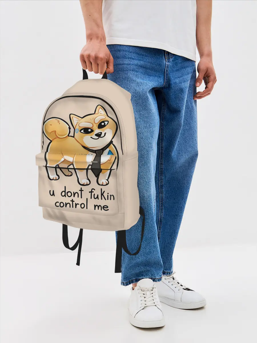 Рюкзак джинсовый / FUKIN CONTROL