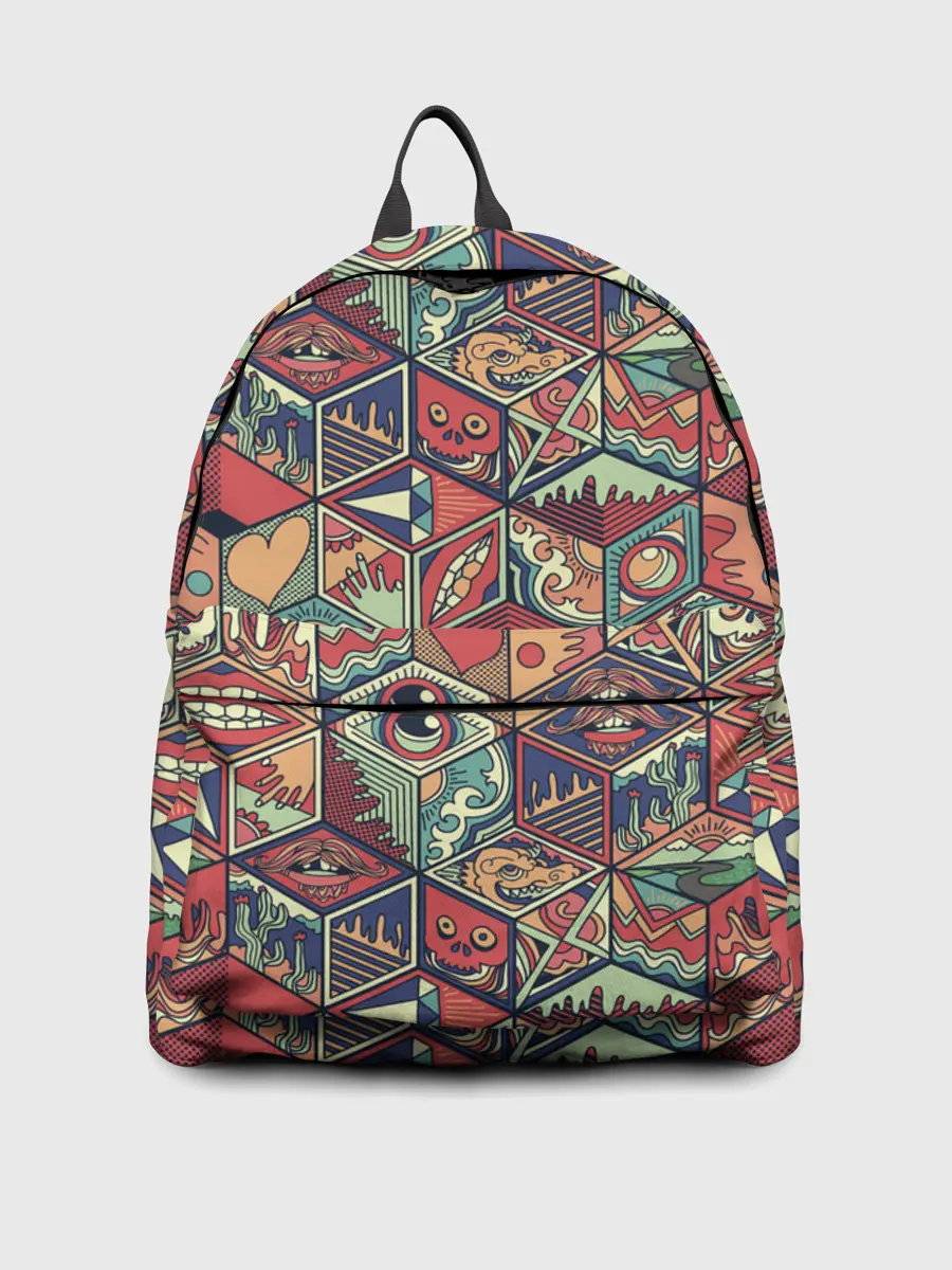 Рюкзак джинсовый / Психоделика