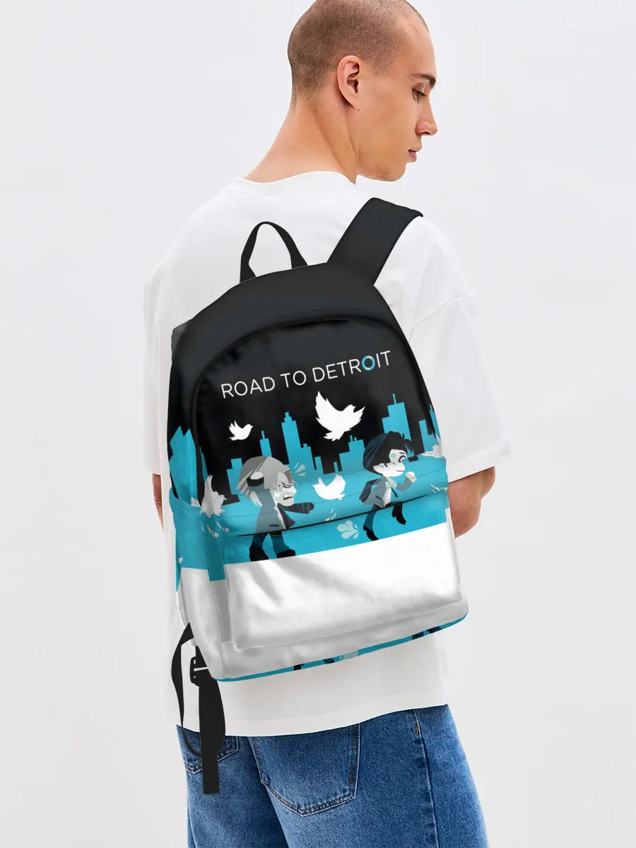 Рюкзак джинсовый / ROAD TO DETROIT
