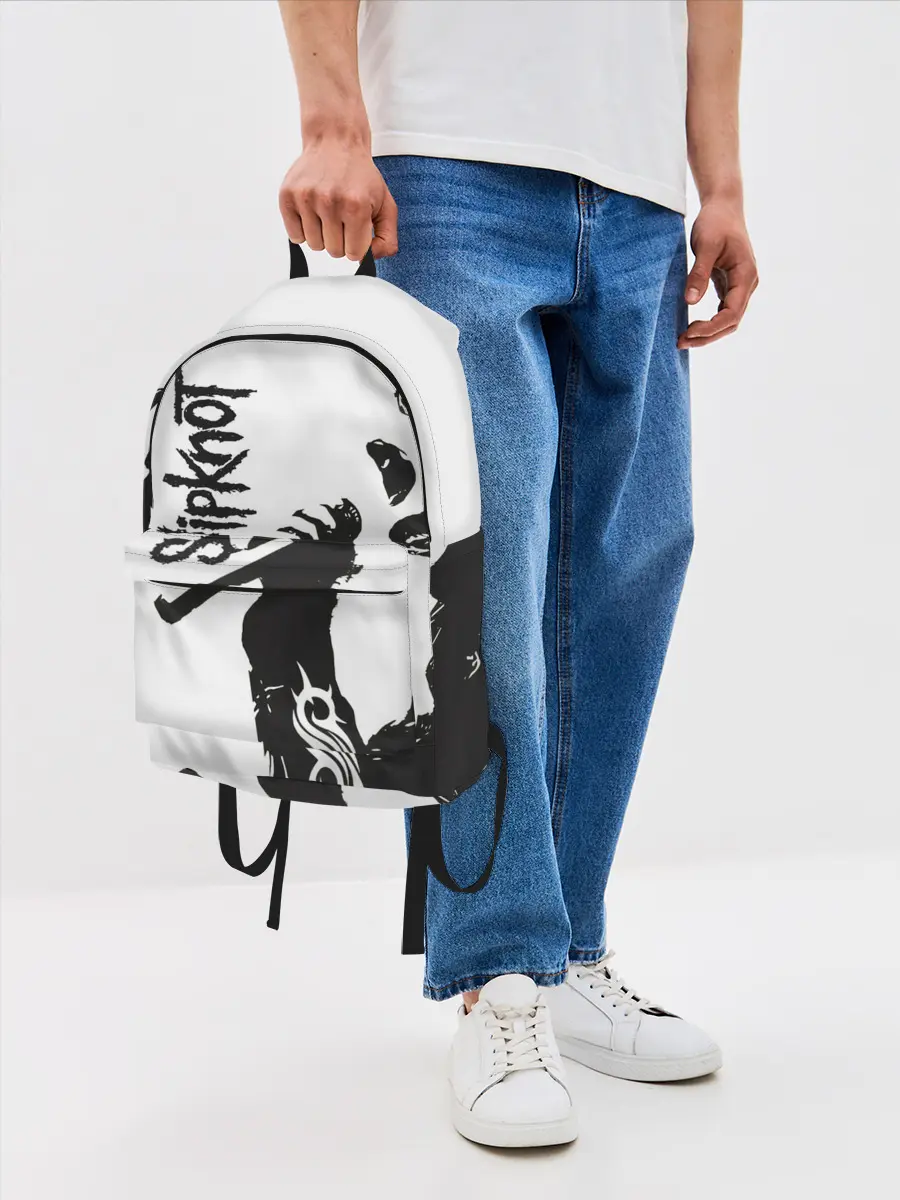 Рюкзак джинсовый / Slipknot.