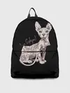 Рюкзак джинсовый / I Love Sphynx!