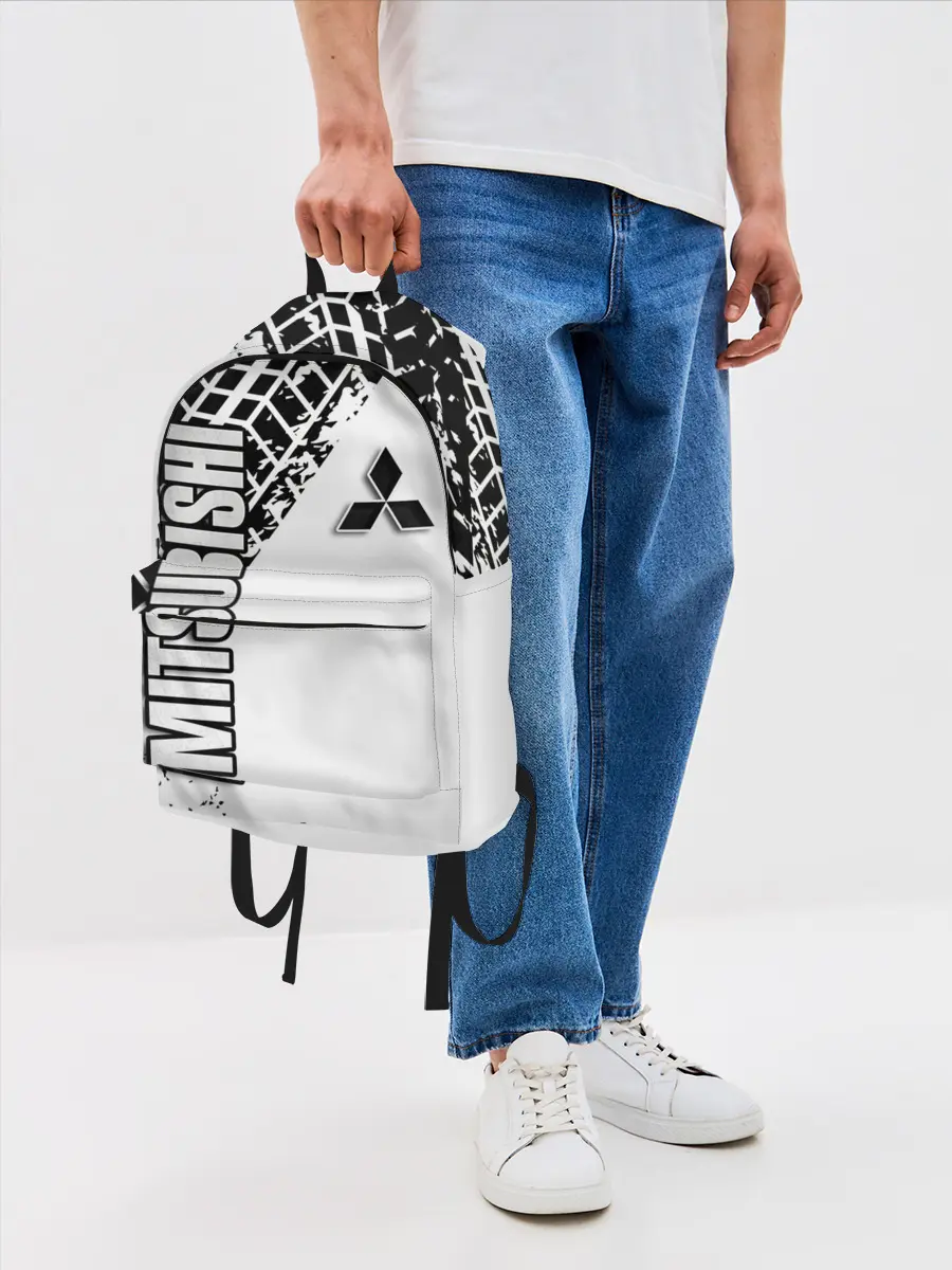 Рюкзак джинсовый / Mitsubishi