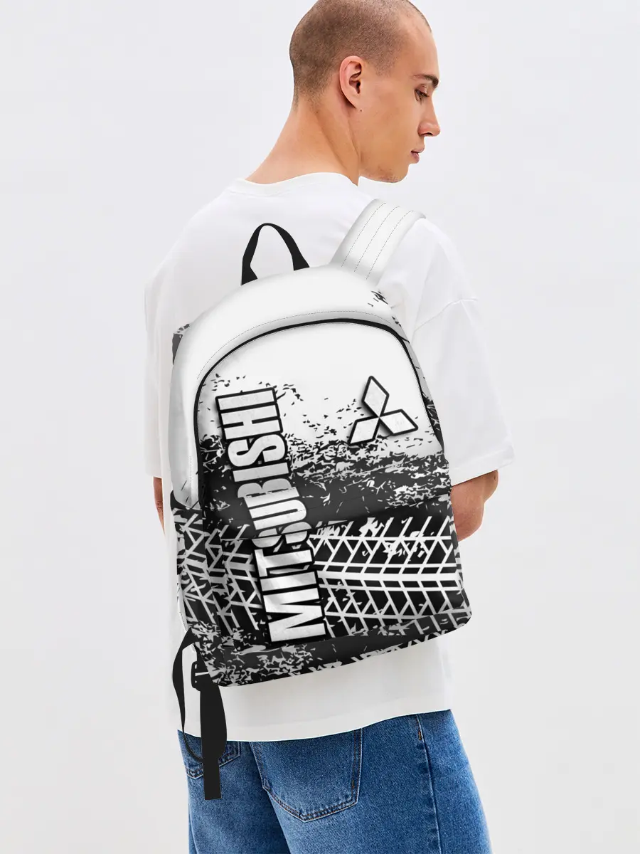 Рюкзак джинсовый / Mitsubishi