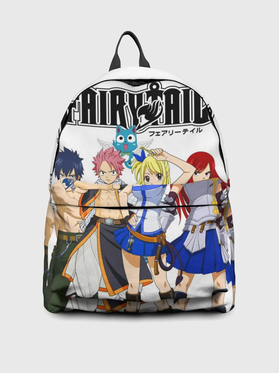 Рюкзак джинсовый / Команда Фейри Тейл