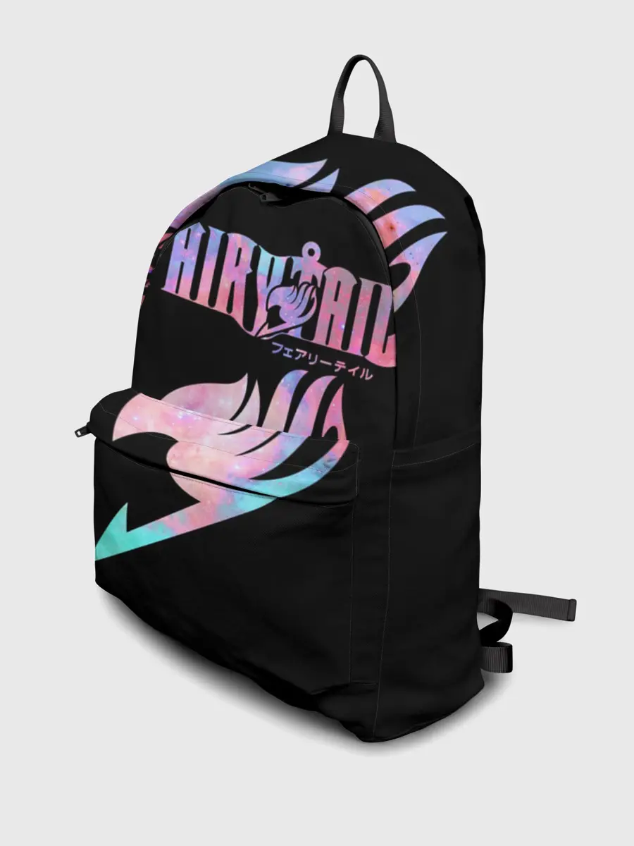 Рюкзак джинсовый / радужный символ Фейри Тейл