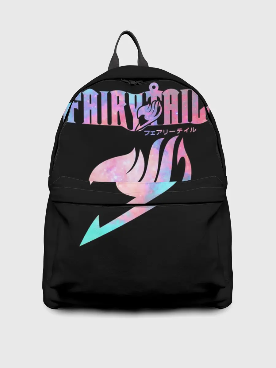 Рюкзак джинсовый / радужный символ Фейри Тейл