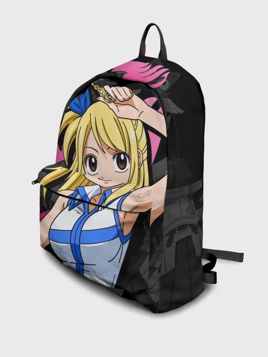 Рюкзак джинсовый / Fairy Tail, Люси