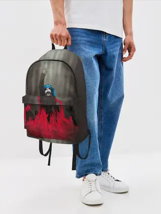 Рюкзак джинсовый / Салли Кромсалли