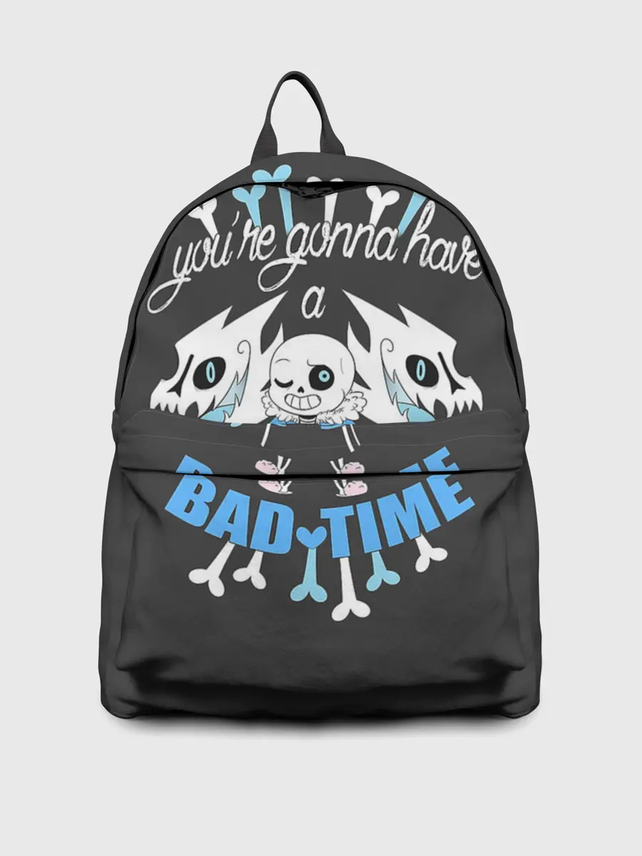 Рюкзак джинсовый / BAD TIME