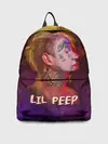 Рюкзак джинсовый / Lil Peep ART