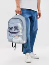 Рюкзак джинсовый / Marshmello Pixel