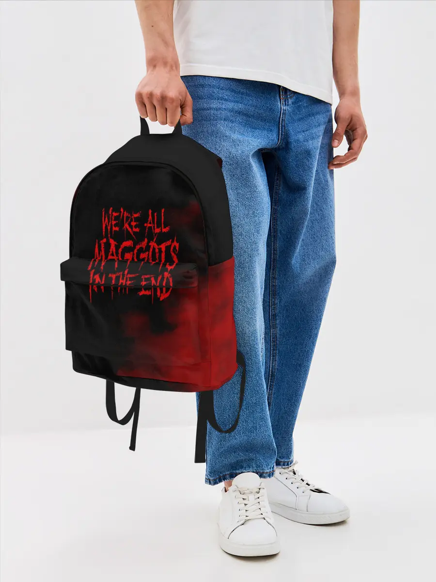 Рюкзак джинсовый / Maggots - Slipknot