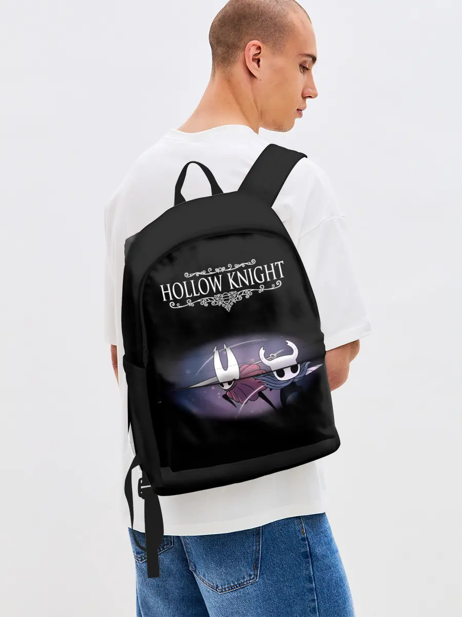 Рюкзак джинсовый / Hollow Knight.