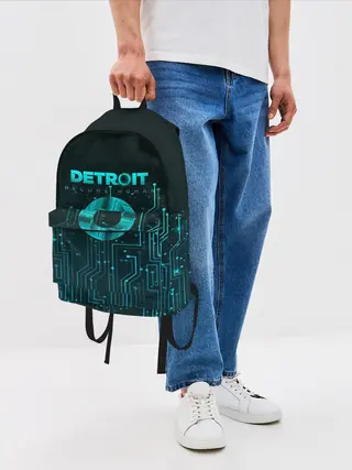 Рюкзак джинсовый / Detroit: Вecome Human