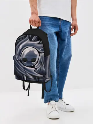 Рюкзак джинсовый / Hollow Knight.