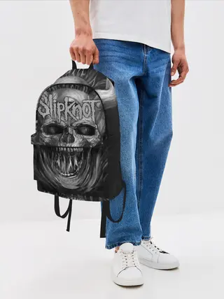 Рюкзак джинсовый / Slipknot