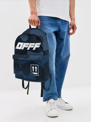 Рюкзак джинсовый / OFFF