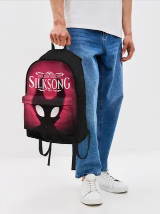 Рюкзак джинсовый / Hollow Knight: SILKSONG