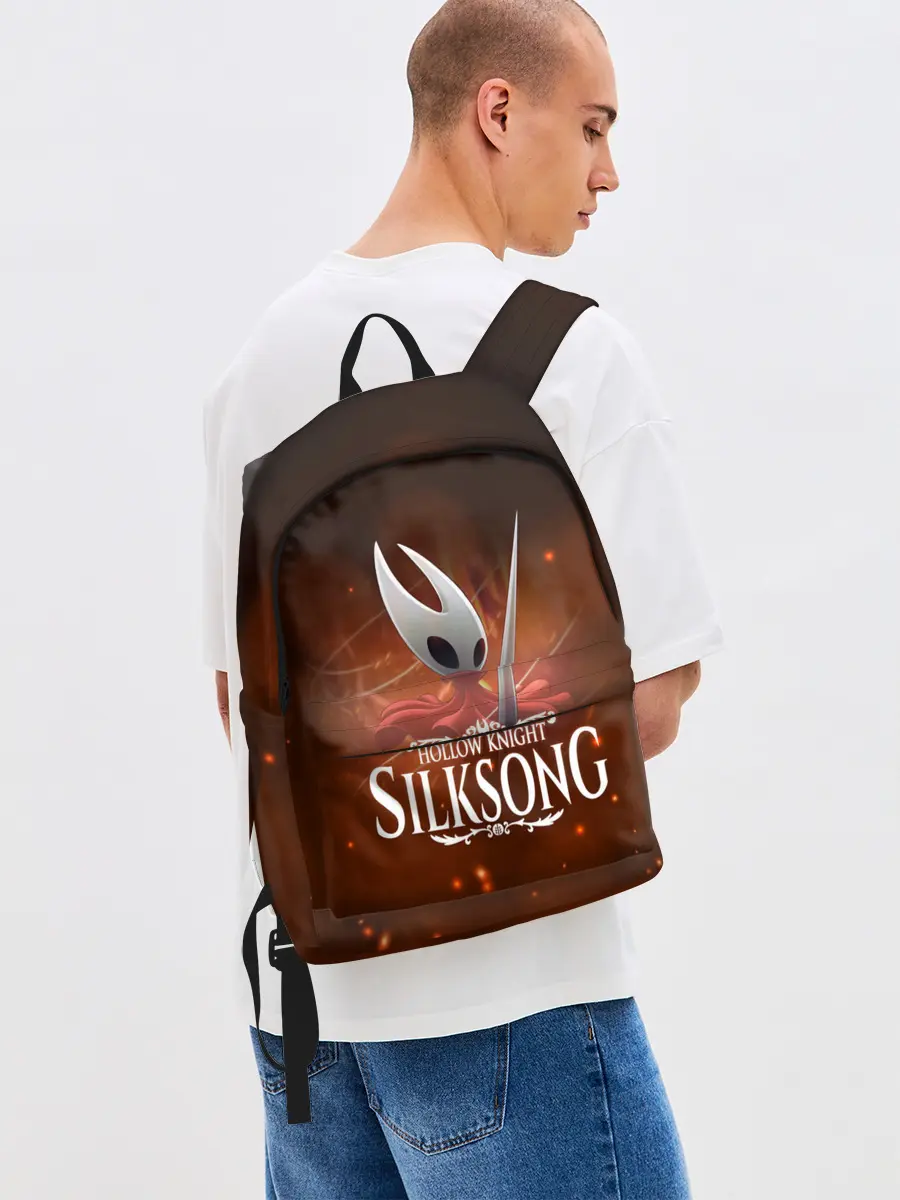 Рюкзак джинсовый / Hollow Knight: SILKSONG