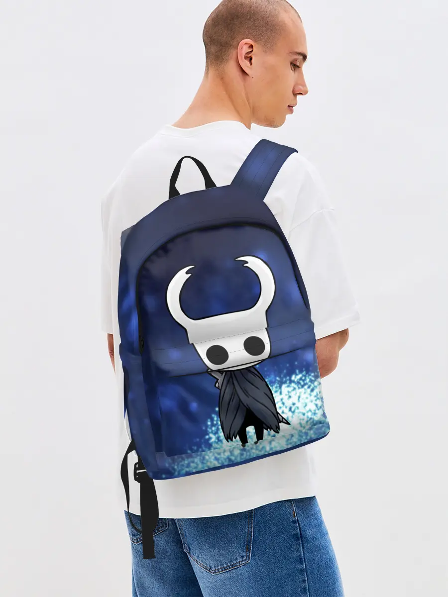 Рюкзак джинсовый / Рыцарь - HOLLOW KNIGHT
